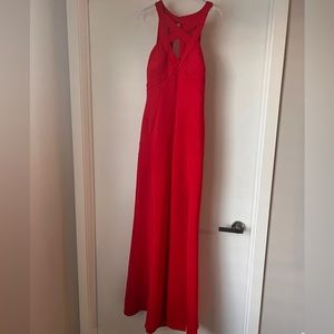 Red Evening Gown